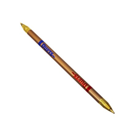 MUSGRAVE PENCIL CO Duet Grading Pen, Fine Point, Red/Blue, PK24 MUSDBUR